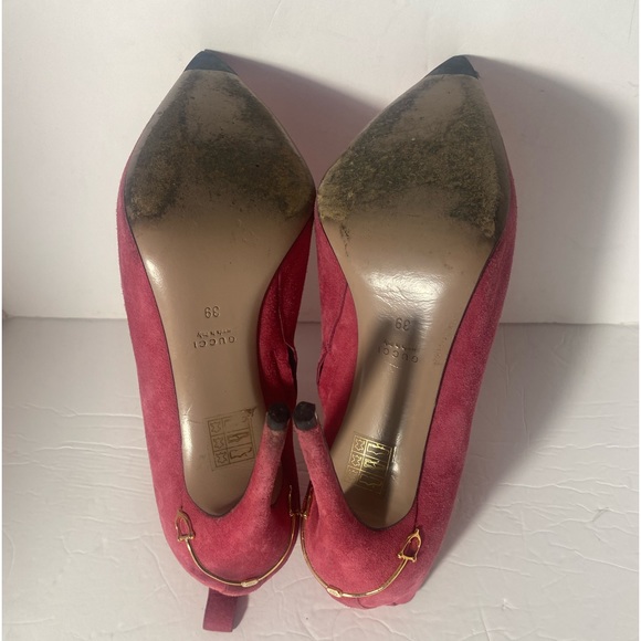 GUCCI Horsebit Accent Suede Boots Size: US 9 IT 39 - Picture 7 of 10